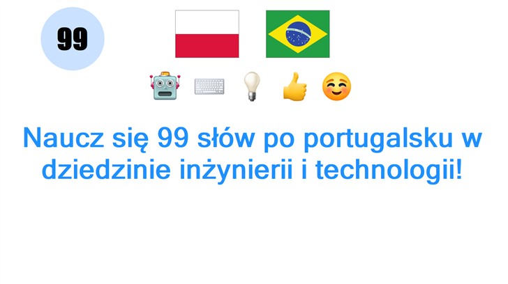 Naucz się 99 słów po portugalsku w dziedzinie inżynierii i technologii!